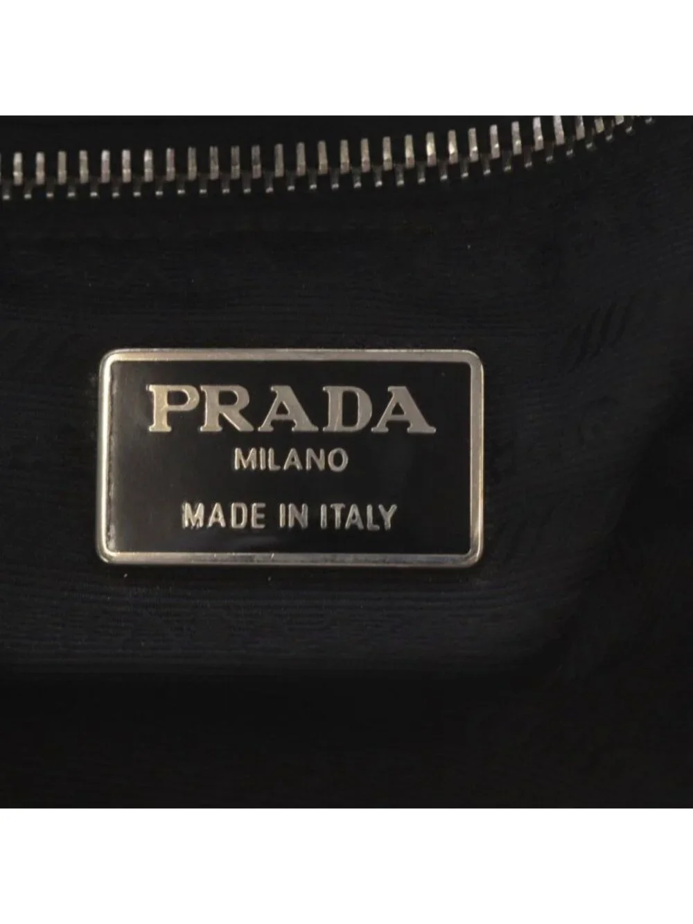 Prada Vintage Tessuto Tote Bag Nylon Black